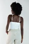 Cropped Dwz Bengaline Transpassado liso