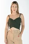 Cropped Dwz Bengaline Transpassado liso