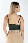 Cropped Dwz Bengaline Transpassado liso