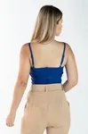Cropped Dwz Bengaline Transpassado liso