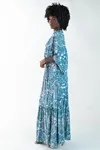 Vestido Dwz Estampado Longo Sairet