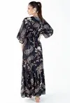 Vestido Dwz Estampado Longo Sairet
