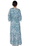 Vestido Dwz Estampado Longo Sairet