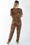 Conjunto Dwz Blusa e Calca Animal Print