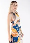 Cropped Dwz Amarracao Estampado