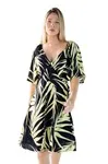 Vestido Dwz Curto Estampado Com Bojo e Lastex Nas Costas