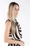 Cropped Dwz Estampado Com Amarracao