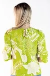 Blusa Dwz Manga 3/4 Martingale Estampado