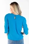 Blusa Dwz Manga 3/4 Martingale Liso