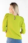 Blusa Dwz Manga 3/4 Martingale Liso