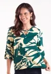 Blusa Dwz Manga 3/4 Estampada