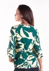 Blusa Dwz Manga 3/4 Estampada