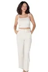 Conjunto Dwz Linho Com Calca e Cropped Com Bojo