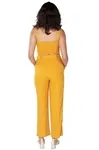 Conjunto Dwz Linho Com Calca e Cropped Com Bojo