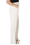 Calca Dwz Pantalona De Linho Com Nervura Frontal