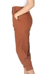 Calca Dwz Jogger De Linho Lisa