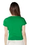 Blusa Dwz Tricot Manga Curta Gola Redonda