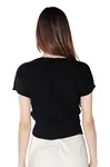 Blusa Dwz Tricot Manga Curta Gola Redonda