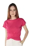 Blusa Dwz Tricot Manga Curta Gola Redonda