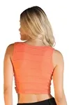 Cropped Dwz Tricot Com Recorte Lateral