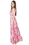 Vestido Dwz Longo Estampado Com Bojo