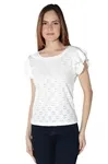 Blusa Dwz Laise Manga Babado