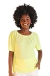 Blusa Dwz Pregas Manga Gina