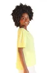 Blusa Dwz Pregas Manga Gina