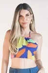 Cropped Dwz Frente Unica Estampado