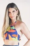 Cropped Dwz Frente Unica Estampado