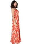 Vestido Dwz Longo Com Bojo Estampado