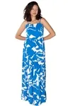 Vestido Dwz Longo Com Bojo Estampado