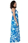 Vestido Dwz Longo Com Bojo Estampado