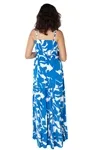 Vestido Dwz Longo Com Bojo Estampado