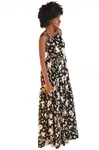 Vestido Dwz Longo Com Bojo Estampado