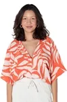 Blusa Dwz Manga Morcego Estampada