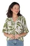 Blusa Dwz Manga Morcego Estampada
