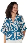 Blusa Dwz Manga Morcego Estampada