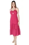 Vestido Dwz Alcas Finas com Bojo