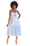 Vestido Dwz Alcas Finas com Bojo