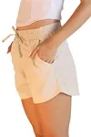 Short Dwz Linho Curto com Cos Elastico