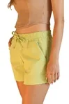 Short Dwz Linho Curto com Cos Elastico