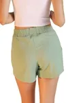 Short Dwz Linho Curto com Cos Elastico