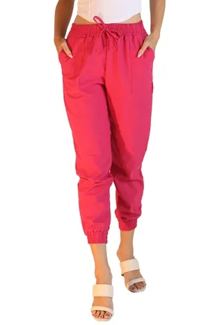 Calca Dwz Linho Jogger Lisa