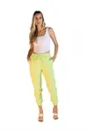 Calca Dwz Linho Jogger Lisa