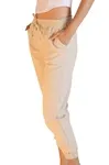 Calca Dwz Linho Jogger Lisa