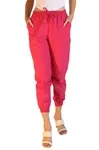 Calca Dwz Linho Jogger Lisa