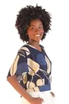 Blusa Dwz Amarracao Costas Estampada