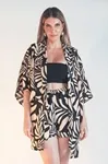 Conjunto Dwz Kimono Com Short Estampado