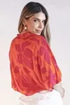 Blusa Dwz Amarracao Estampada